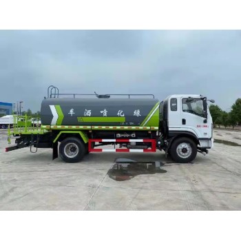 太原降塵噴灑車程力威牌灑水車回收