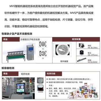 机器视觉自动化产品受到客户的一致好评