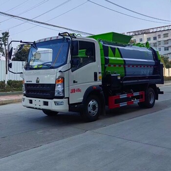 河南洛陽天錦餐廚垃圾車顏色