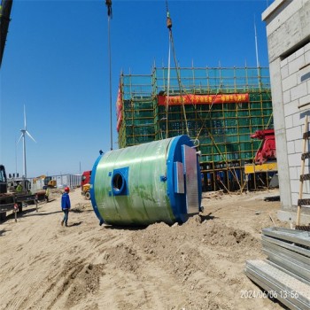 青海玻璃钢一体化泵站批发一体化玻璃钢泵站