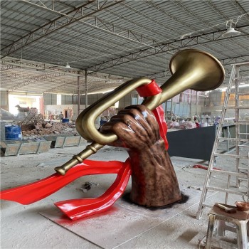 北京销售冲锋号雕塑