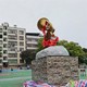沖鋒號雕塑圖
