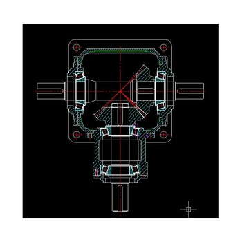 溫州T系列螺旋錐齒輪轉向箱減速機廠家庫存充足
