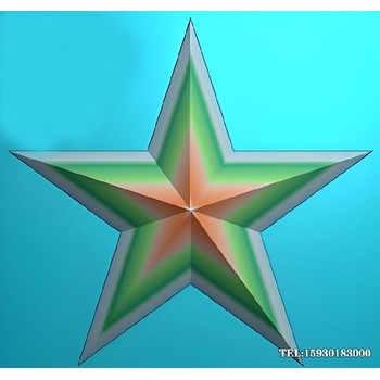 不銹鋼五角星飄帶組合雕塑仿銅五角星雕塑造型河北金越雕塑