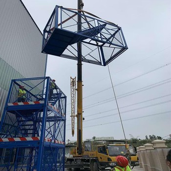 欽州發電站梯籠安全爬梯廠家