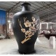 不銹鋼酒缸雕塑加工圖