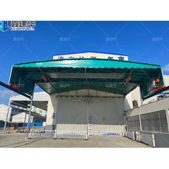 大連鋼立柱電動雨棚廠家