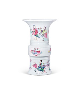 烏蘭察布雍正粉彩瓷器款識(shí)真品圖片
