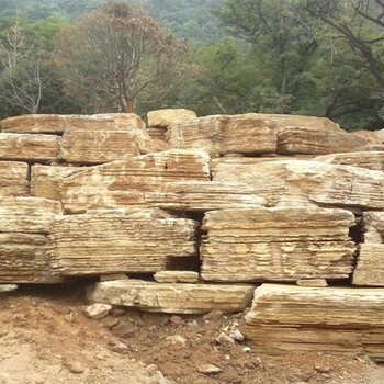 保定容城小型天然石庭院假山造景廠家-假山施工隊