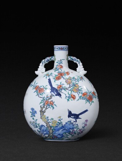 安徽雍正粉彩瓷器款識真品圖片
