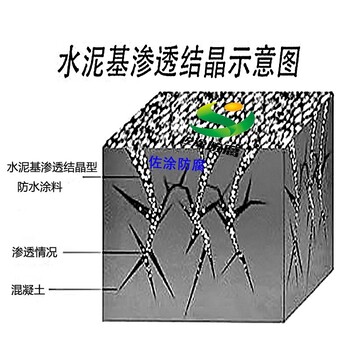 js水泥基滲透結(jié)晶型防水涂料抗?jié)B抗壓水性
