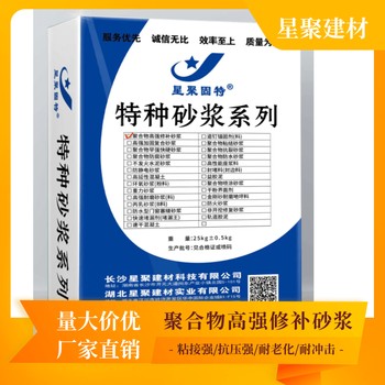 上海黄浦破损修补聚合物加固砂浆高强聚合物砂浆