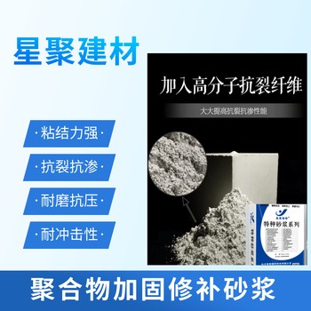 安徽淮上區(qū)裂縫修補聚合物加固砂漿聚合物修補砂漿