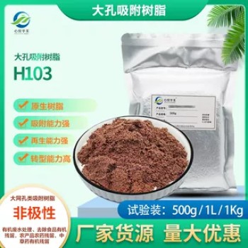 降低COD除氯化物H103大孔吸附树脂高活性