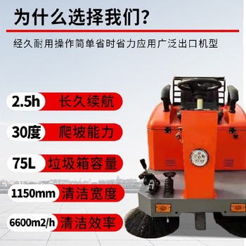 和田倍立洁D-1250扫地车厂家电话