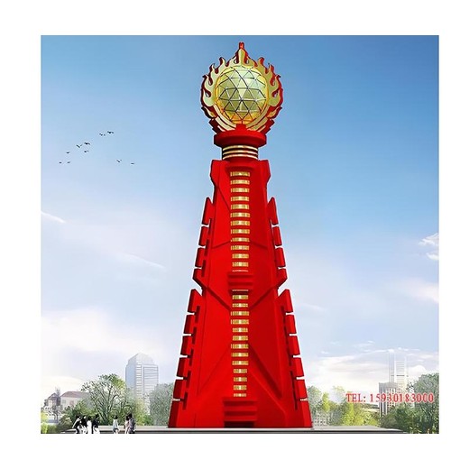 昭通廣場(chǎng)景觀柱子雕塑
