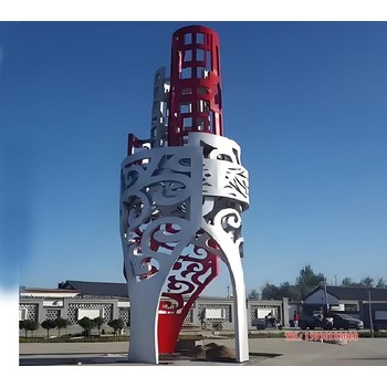 雙鴨山廣場(chǎng)景觀柱子雕塑河北金越雕塑