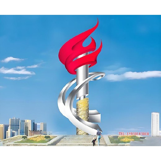 吉林不銹鋼龍柱雕塑圖片廣場(chǎng)景觀柱子雕塑