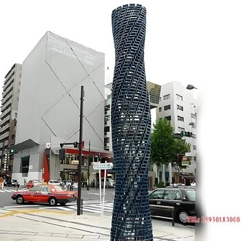 佳木斯廣場景觀柱子雕塑