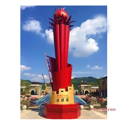 黃山不銹鋼龍柱雕塑圖片廣場(chǎng)景觀柱子雕塑金越雕塑廠家