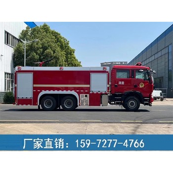 壓縮空氣泡沫消防車,舉高噴射消防車
