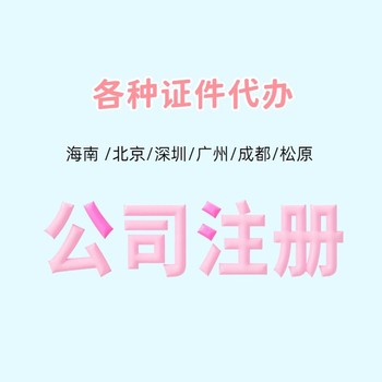 深圳執(zhí)照注冊公司