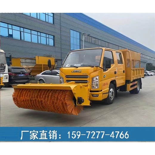 小型除雪車廠家,滾刷除雪車