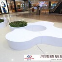 玻璃鋼樹(shù)池坐凳圖片花池座椅玻璃鋼圓管定制