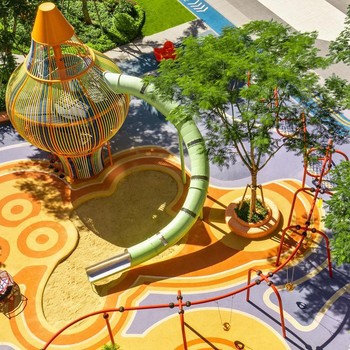 滑梯塑料組合滑梯公園滑梯