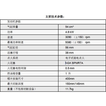 江门无齿锯K980,无齿锯K980多少钱