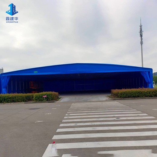 空地搭建活动仓库雨棚,物流雨棚,遮阳抗风防雨