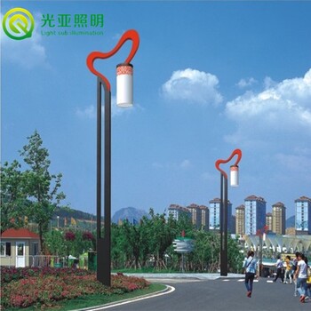 酉陽方形景觀燈,小區(qū)公園3米鋁型材方形景觀燈