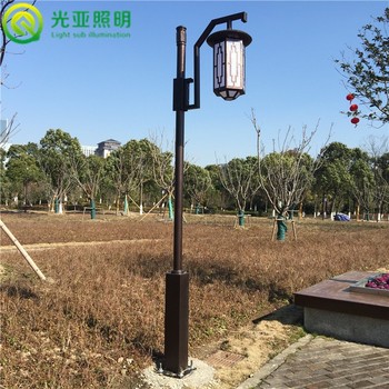 达州方形景观灯安装,小区公园广场市政道路庭院灯