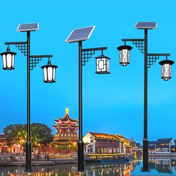 沙坪壩太陽(yáng)能仿古庭院路燈批發(fā),戶(hù)外仿古庭院燈廠家