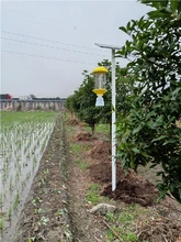 銅梁太陽能殺蟲燈安裝,太陽能自動殺蟲燈,物理滅蟲