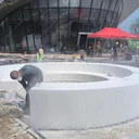 鄂爾多斯異型泰克石包安裝泰科砼石坐凳