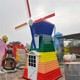 不銹鋼風(fēng)車雕塑圖