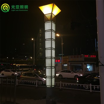 眉山方形景觀燈價(jià)格,LED燈戶外中式方形景觀燈