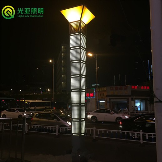 永川方形景觀燈價格,方形景觀燈定制3.5米