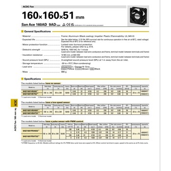 供应日本山洋ST1-9AD0901M1HACDC风扇价格