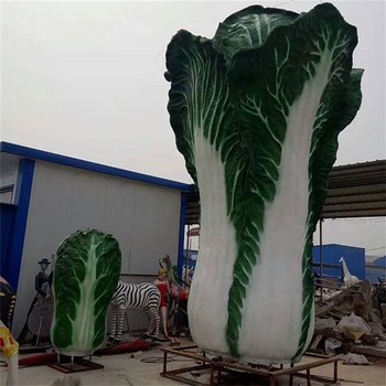 玻璃鋼仿真大白菜雕塑電話