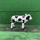 彩色奶牛雕塑圖