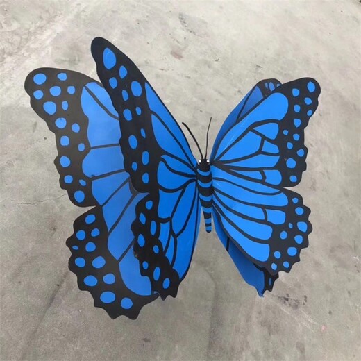 不銹鋼蝴蝶雕塑定制