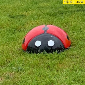 彩繪玻璃鋼甲殼蟲雕塑玻璃鋼彩繪動物雕塑制作加工