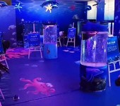 海洋生物展互动性强美人鱼表演