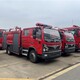 山東棗莊小型5方消防灑水車展示圖