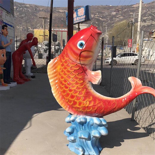 商場金魚雕塑加工定制
