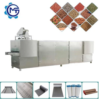 時產(chǎn)2噸寵物飼料烤箱一機(jī)多用-多層網(wǎng)帶式烘干機(jī)