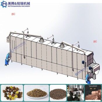 臺灣苗栗縣懸浮顆粒寵物飼料烤箱