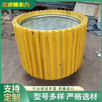北京昌平花箱,戶(hù)外公園防腐木花箱